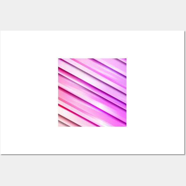 Abstract Art Purple pink Wall Art by Tshirtstory